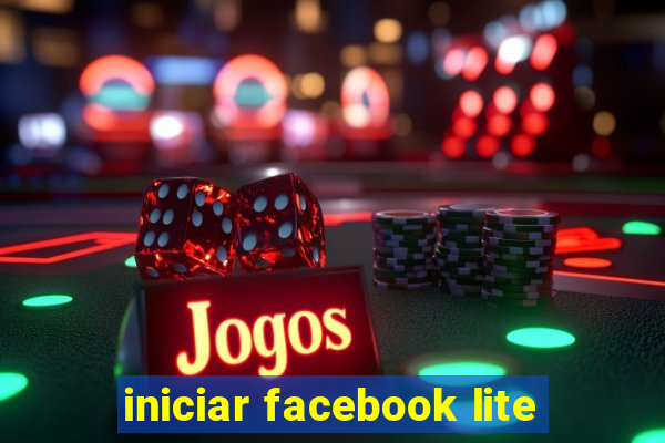 iniciar facebook lite